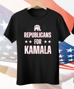 Republicans For Kamala Harris Tee Shirt