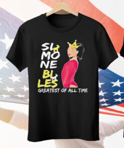 Simone Biles Greatest Of All Time GOAT Olympic Tee Shirt