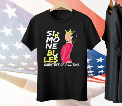 Simone Biles Greatest Of All Time GOAT Olympic Tee Shirt