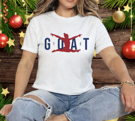 Simone Biles The Goat Of Gymnastics Tee Shirt