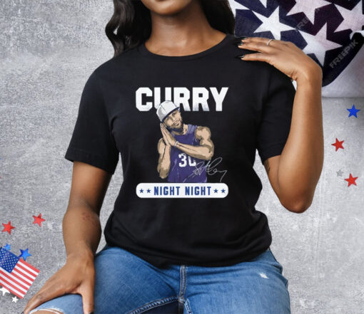 Steph Curry Night Night Tee Shirt