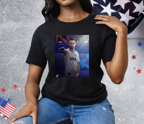 Stephen Curry Olympic Shooters Shoot Tee Shirt