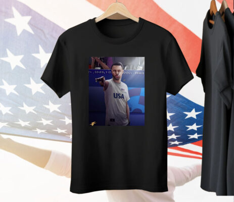 Stephen Curry Olympic Shooters Shoot Tee Shirt