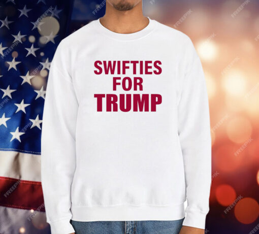 Swifties For Trump Donald Trump President America 2024 T-Shirt