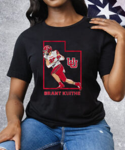 Utah Football Brant Kuithe State Star Tee Shirt