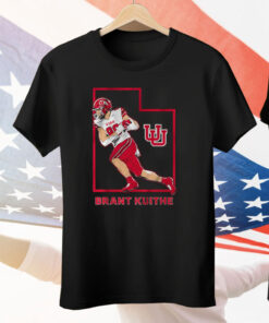 Utah Football Brant Kuithe State Star Tee Shirt