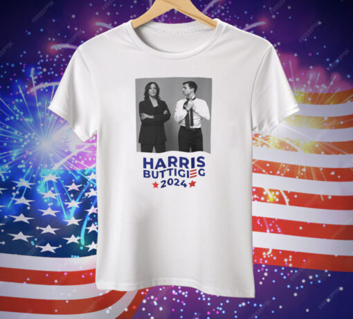 Vote Harris Buttigieg 2024 Tee Shirt