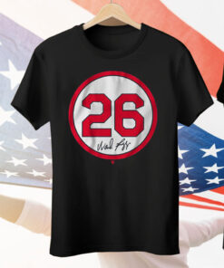 Wade Boggs Number Circle Tee Shirt