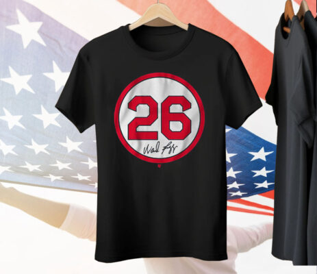 Wade Boggs Number Circle Tee Shirt