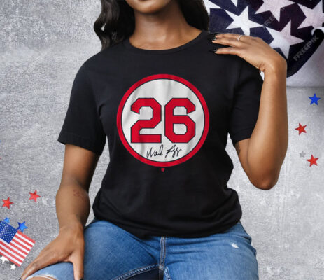 Wade Boggs Number Circle Tee Shirt