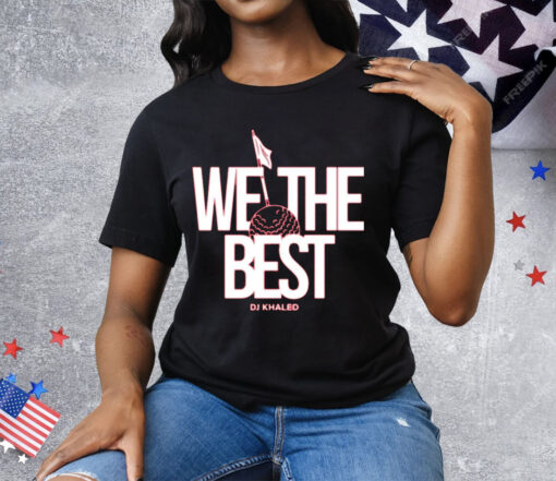 We The Best Red Golf Ball T-Shirt