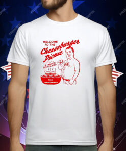 Welcome To The Cheeseburger Picnic A Man’s Gotta Eat T-Shirt