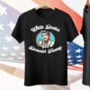 White Dudes For Donald Trump Painting Tee Shirt