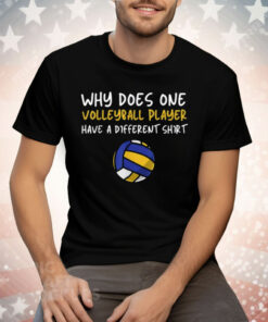 Why Does One Volleyball Player Have A Different Tee Shirt