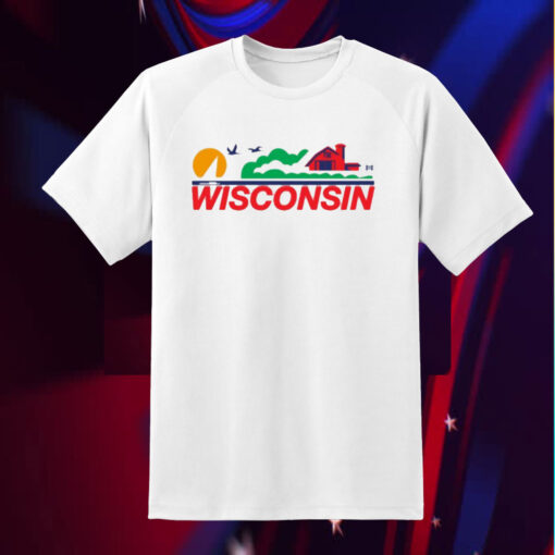 Wisconsin License Plate T-Shirt