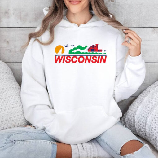 Wisconsin License Plate T-Shirt