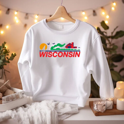 Wisconsin License Plate T-Shirt