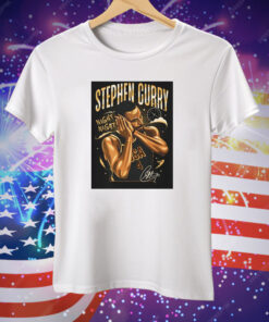 tephen Curry USA Night Night Olympic Paris 2024 Signature Painting Tee Shirt