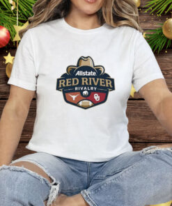 Allstate Red River Rivalry 2024 Oklahoma Sooners vs Texas Longhorns Tee Shirt