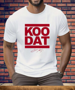 Atlanta Falcons Younghoe Koo Koo Dat signature Tee Shirt