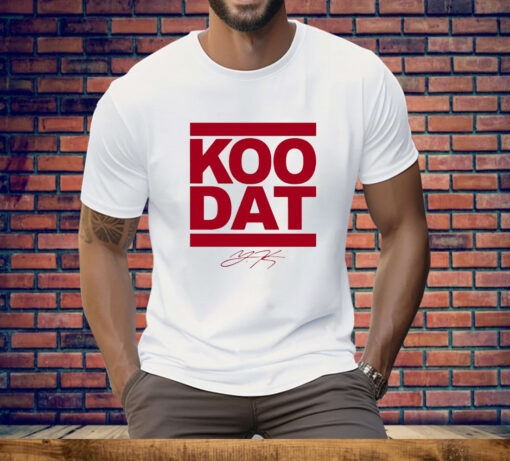 Atlanta Falcons Younghoe Koo Koo Dat signature Tee Shirt