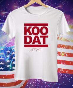 Atlanta Falcons Younghoe Koo Koo Dat signature Tee Shirt