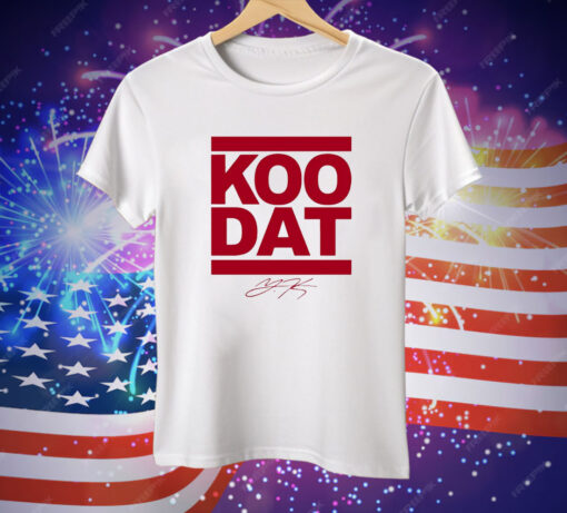 Atlanta Falcons Younghoe Koo Koo Dat signature Tee Shirt