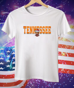 Limited Edition Tennessee Football Hello Kitty Tennessee Tee Shirt