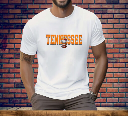 Limited Edition Tennessee Football Hello Kitty Tennessee Tee Shirt