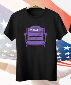 Purple Stadium Throne Tee Shirt