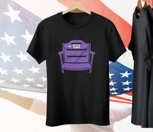 Purple Stadium Throne Tee Shirt