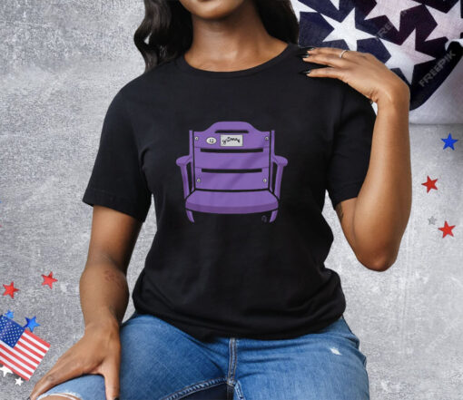 Purple Stadium Throne Tee Shirt