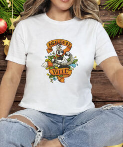 Roz and Brightbill The Wild Robot X a tattoo born to be wild II T-Shirt