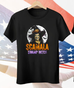 Scamala Swamp Witch Halloween Tee Shirt