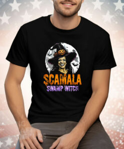 Scamala Swamp Witch Halloween Tee Shirt