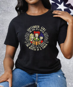 September Girl The Soul Of A Witch Sanderson Sisters T-Shirt