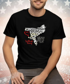 Southeast strong States map Tee Shirt