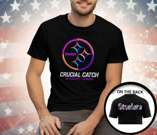 Steelers Crucial Catch Intercept Cancer T-Shirt