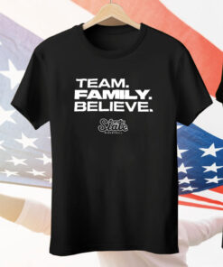 Team family believe New Mexico State Basketball Tee Shirt