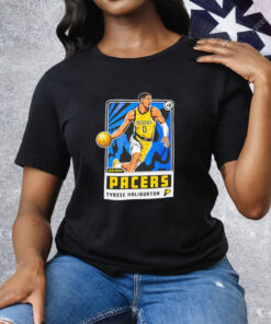 Tyrese Haliburton Indiana Pacers player card vintage Tee Shirt