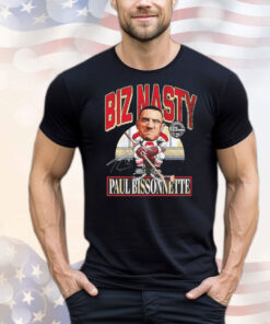 \Biz Nasty Paul Bissonnette Arizona Coyotes hockey caricature signature T-Shirt