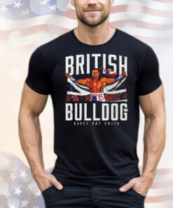 British Bulldog Davey Boy Smith WWE vintage T-Shirt