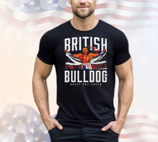 British Bulldog Davey Boy Smith WWE vintage T-Shirt