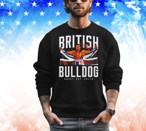 British Bulldog Davey Boy Smith WWE vintage T-Shirt