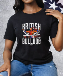 British Bulldog Davey Boy Smith WWE vintage Tee Shirt