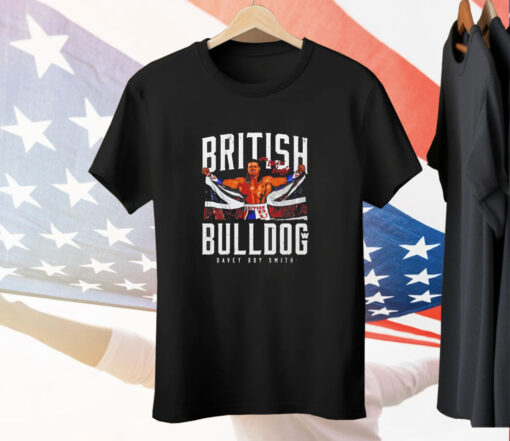 British Bulldog Davey Boy Smith WWE vintage Tee Shirt