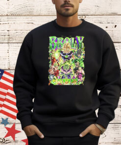 Broly Dragon Ball Anime cartoon graphic T-Shirt