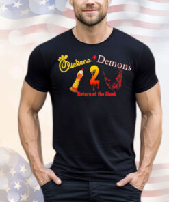 Chickens and demons 2 return of the cluck T-Shirt