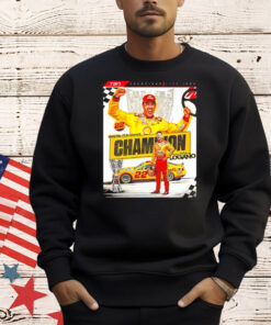 Joey Logano is a 3-time cup series champion NASCAR poster T-Shirt