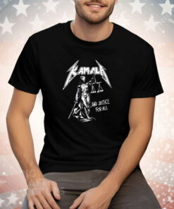 Kamala And Justice For All Tee Shirt